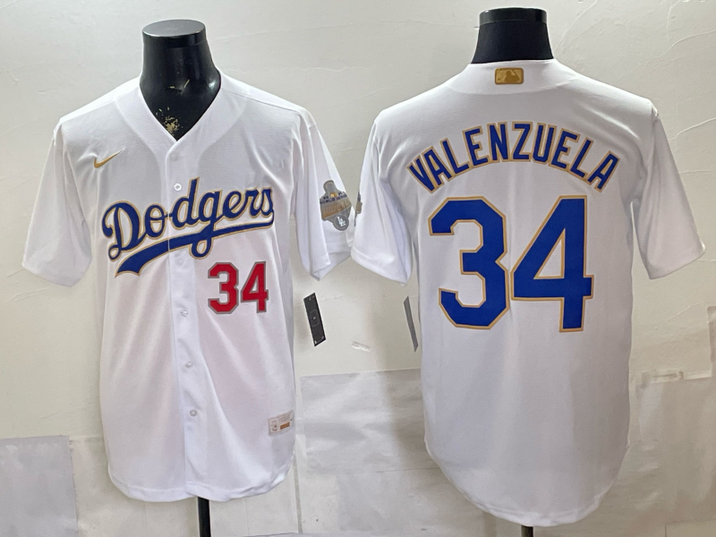 Men Los Angeles Dodgers #34 Valenzuela Game 2026 Nike MLB Jersey 0401002